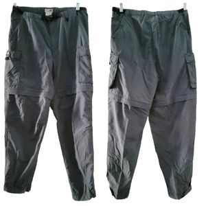 REI Sahara Convertible Cargo Pants Zip Leg Hiking Quick Dry Gorpcore Outdoor